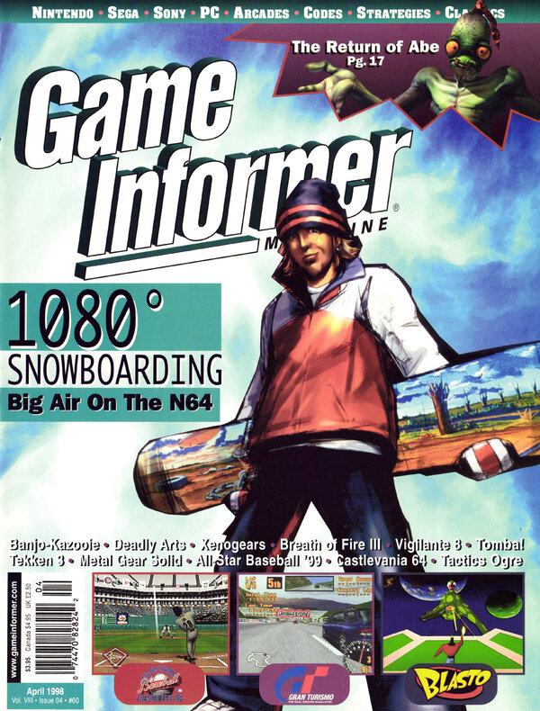 Game Informer Issue 60 (April 1998) cover